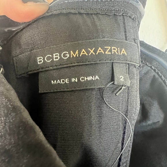 Vintage Y2k 2000s BCBG Goth Fairycore Whimsigoth Grunge Lace Party Dress - Picture 4 of 9